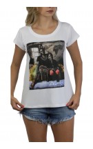 Camiseta Feminina Grandmother Branca - for Sithoko
