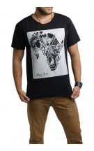 Camiseta Masculina The Big 5 Preta - for Bongo